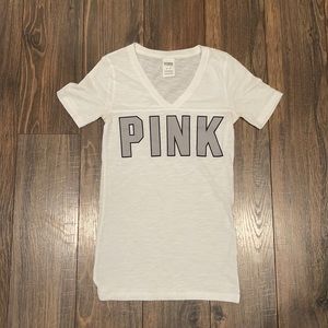 PINK v-neck shirt